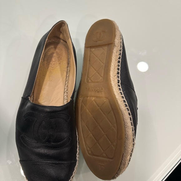 Chanel espadrille womens shoe size 41 - Picture 3 of 4